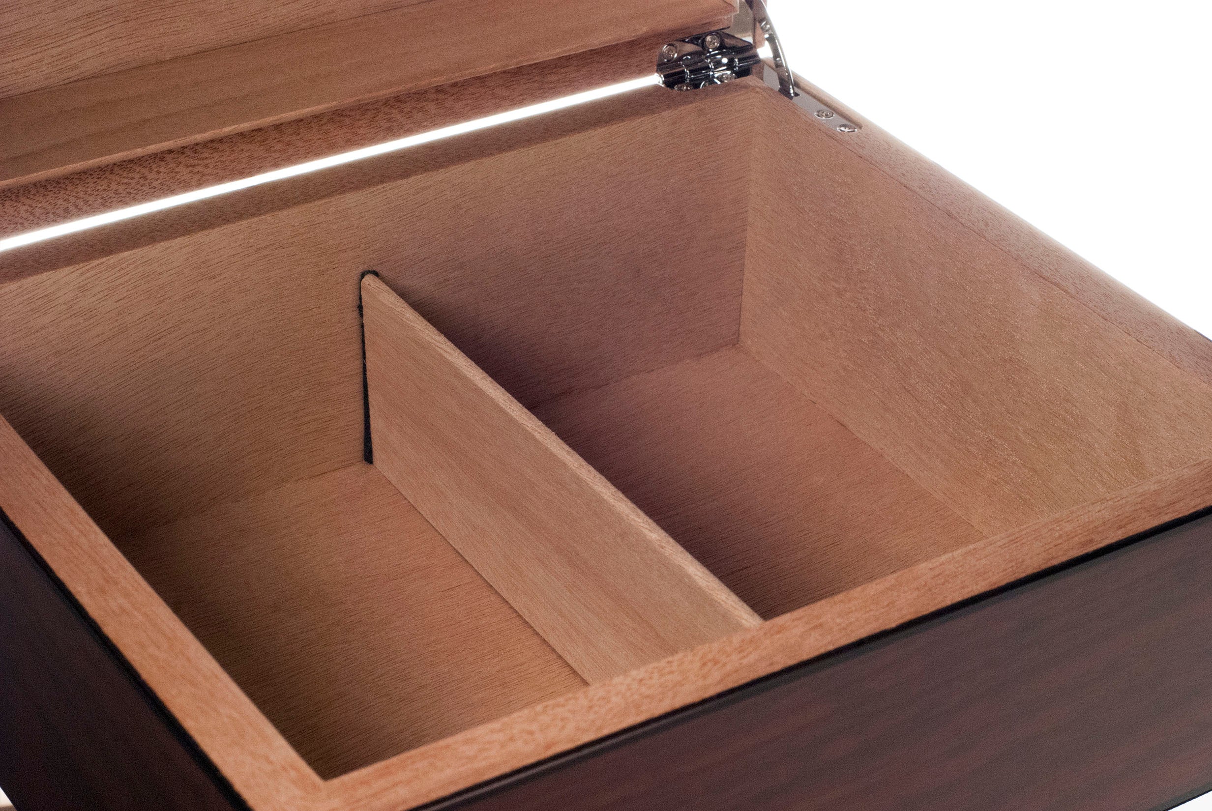 Brigham Celestial Mahogany 50 Cigars Humidor Kit