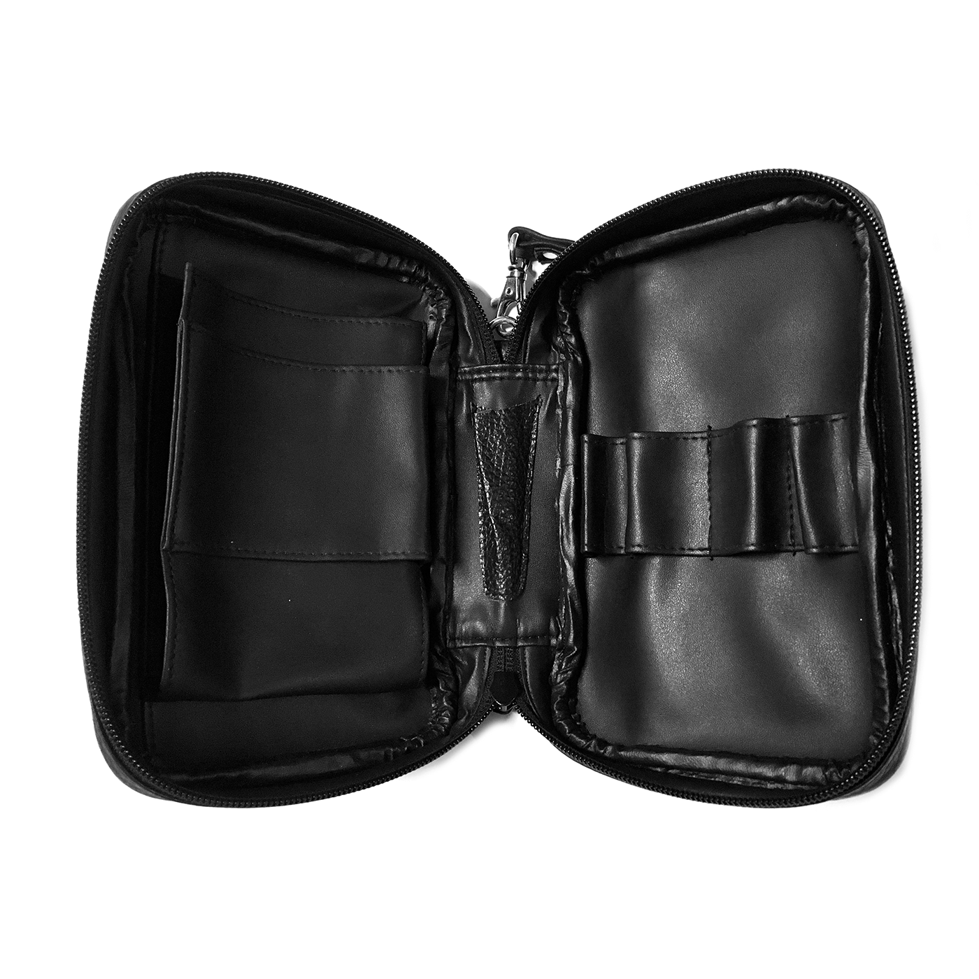 Brigham 4 Pipe & Tobacco Black Combo Case