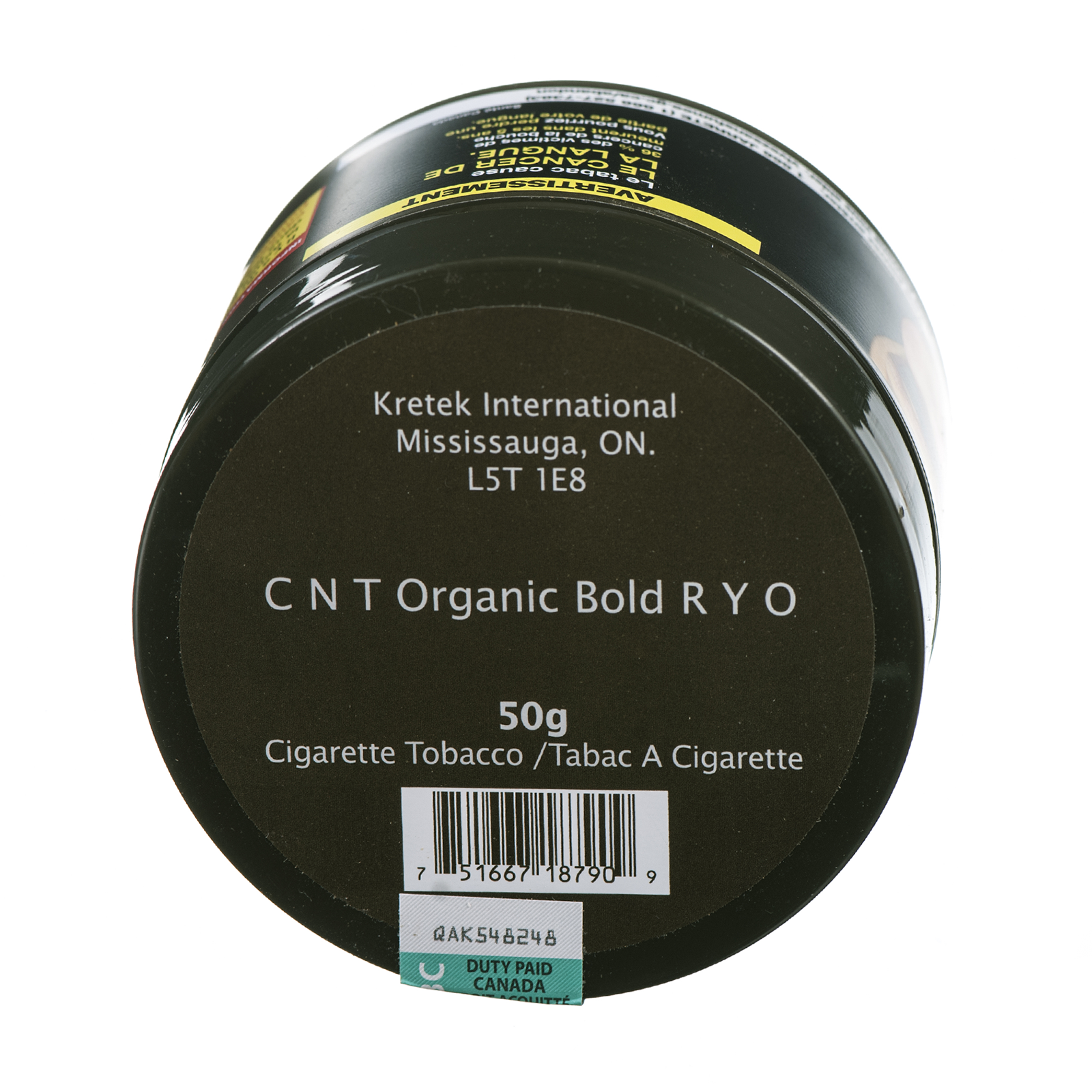 CNT Organic Rolling Tobacco