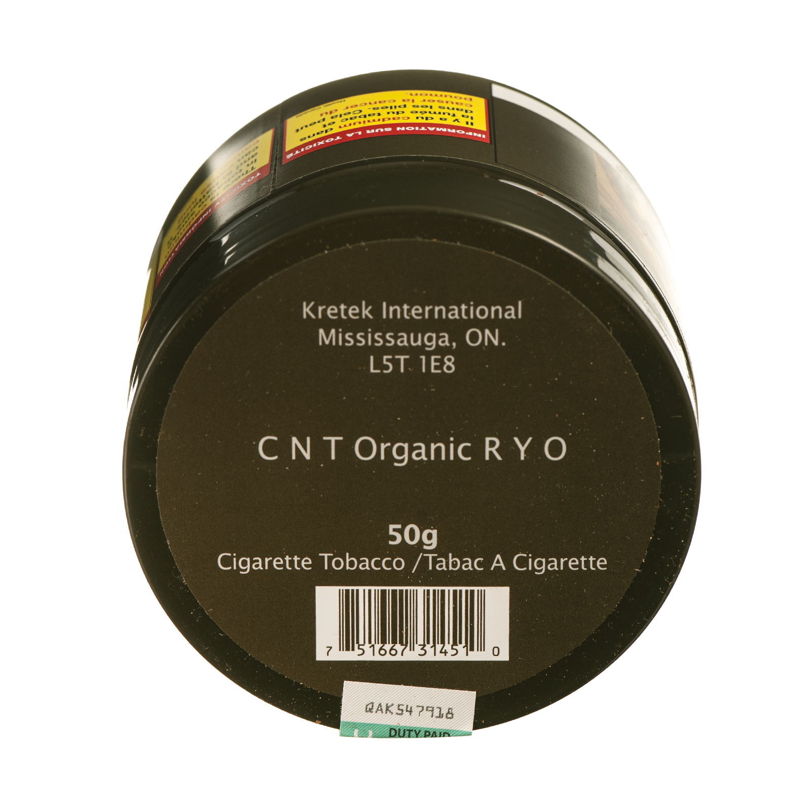 CNT Organic Rolling Tobacco