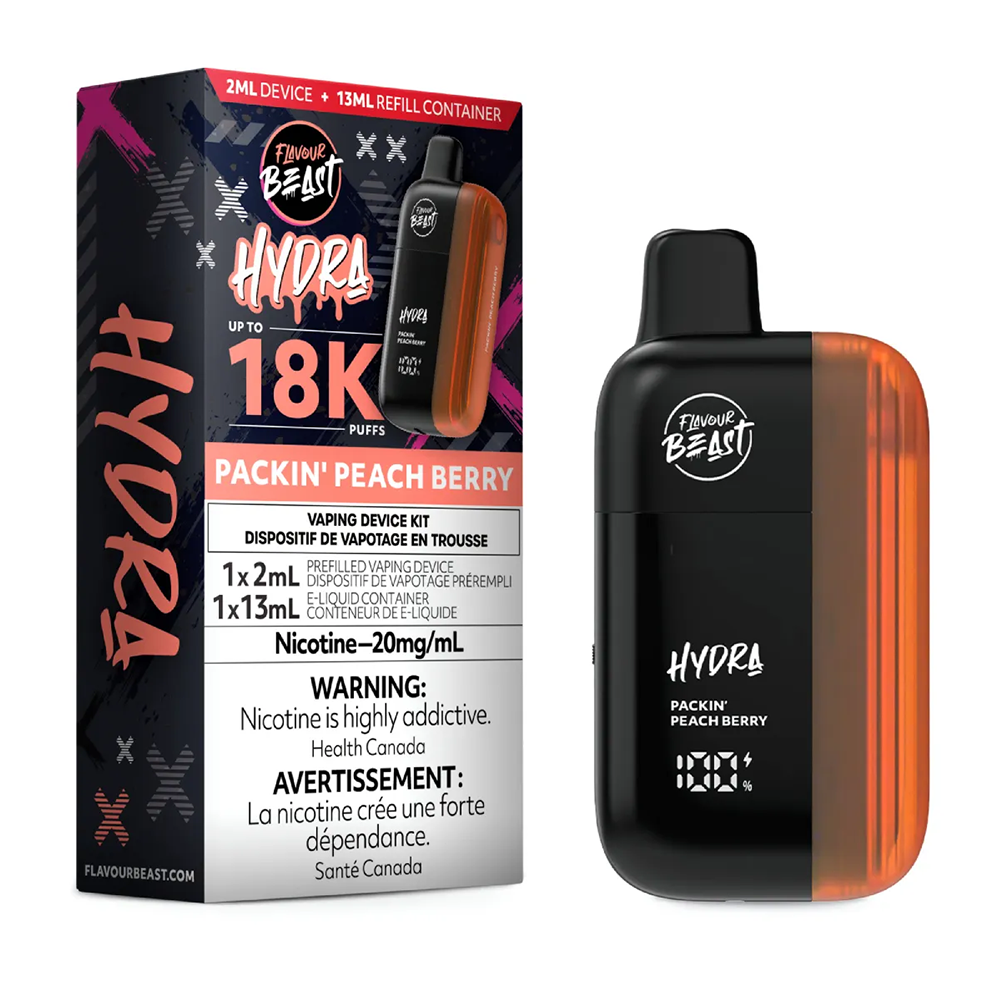 Flavour Beast Hydra 18k Puff Disposable Vapourizer