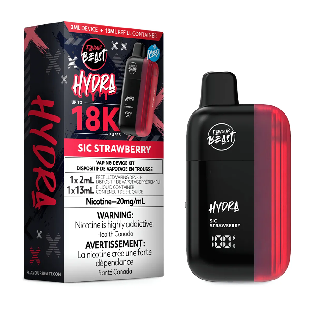 Flavour Beast Hydra 18k Puff Disposable Vapourizer