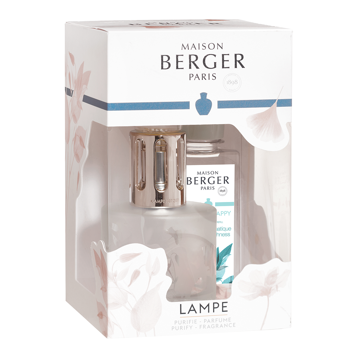 Maison Berger Aroma Happy Flowery Frost Lampe Kit