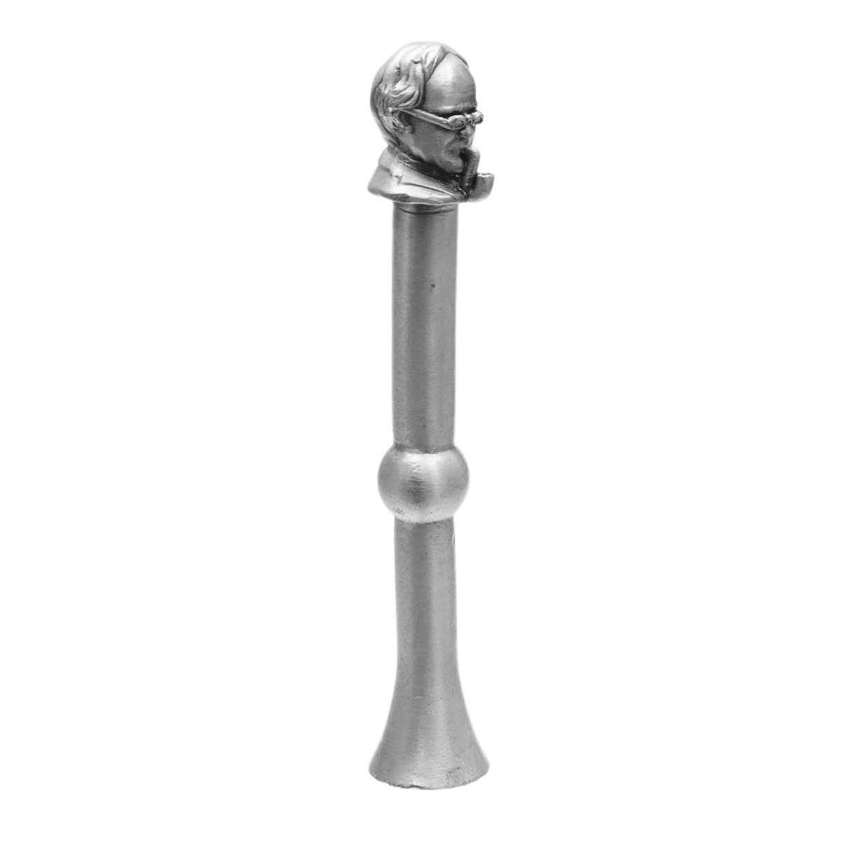 Peterson Thinking Man Pewter Pipe Tamper