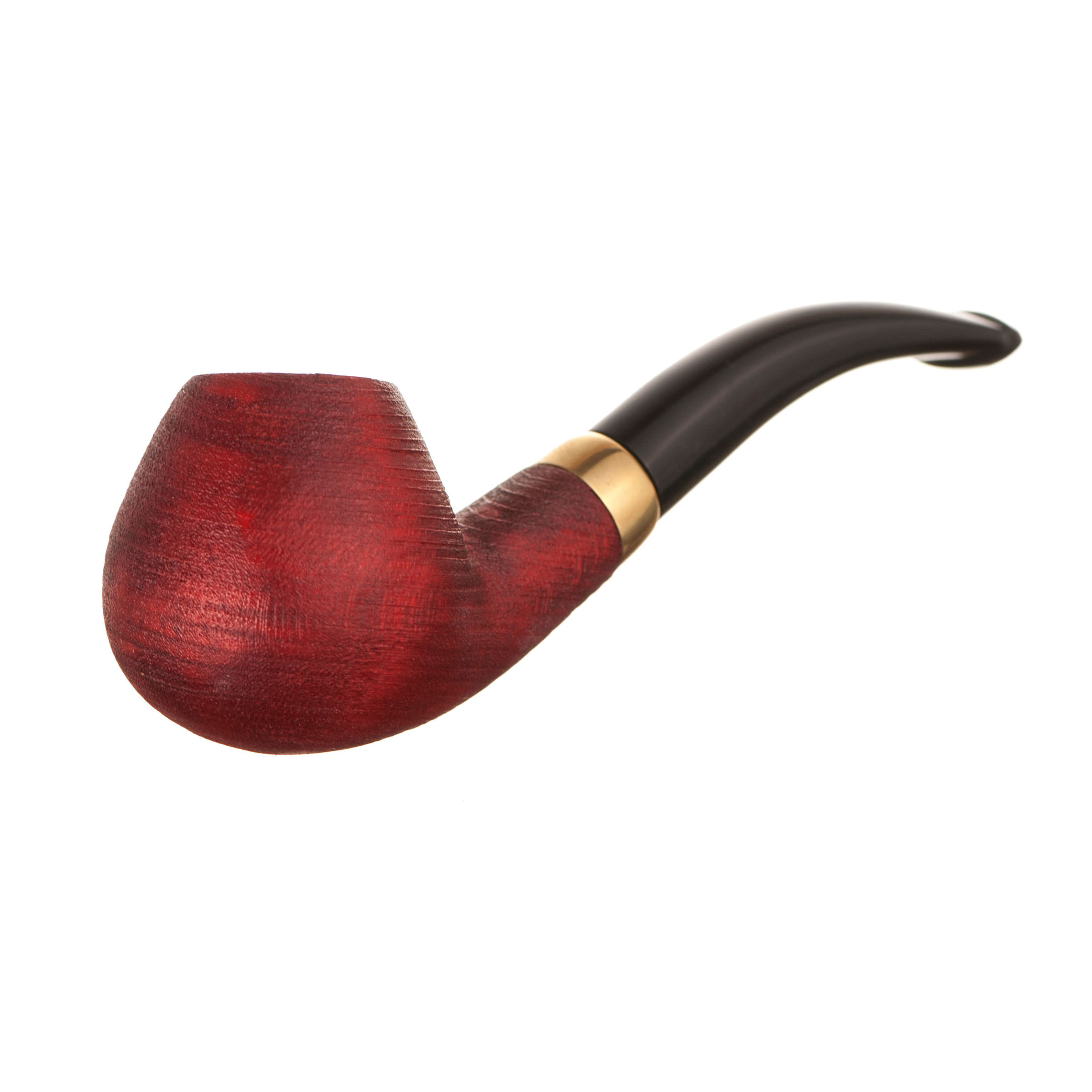 Anton & Co. Red Sandblast #001 Maple Wood Pipe