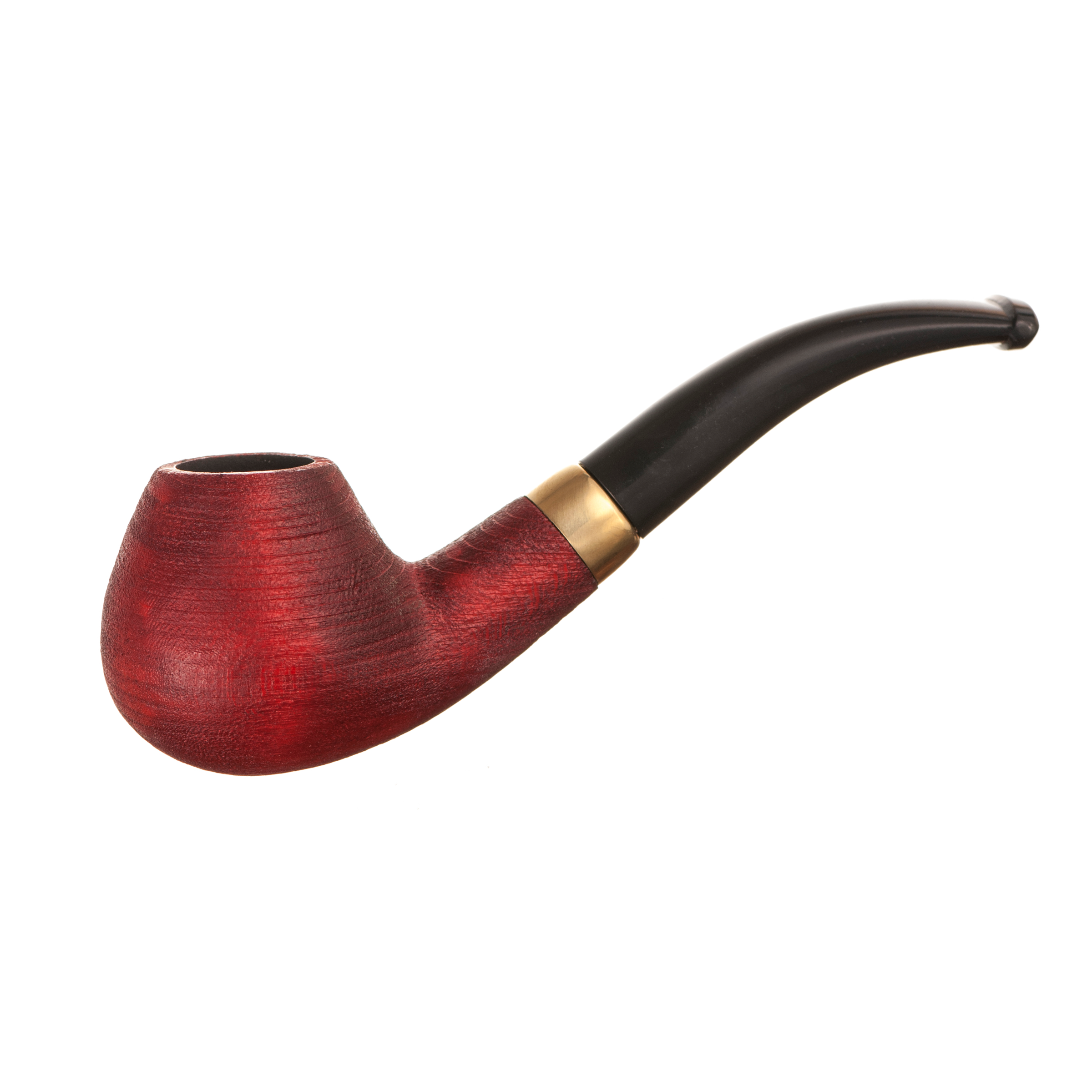 Anton & Co. Red Sandblast #001 Maple Wood Pipe