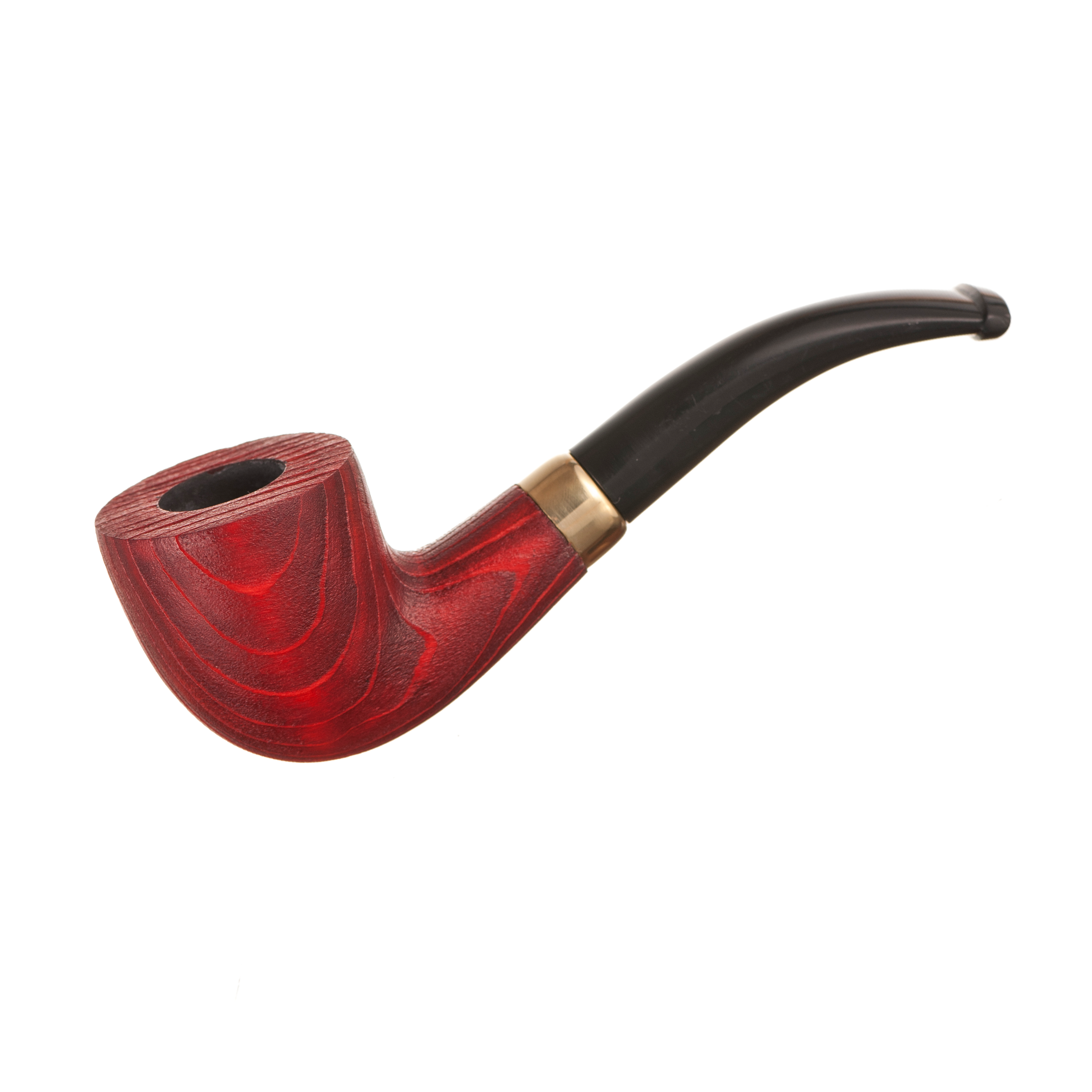 Anton & Co. Red Sandblast #003 Maple Wood Pipe