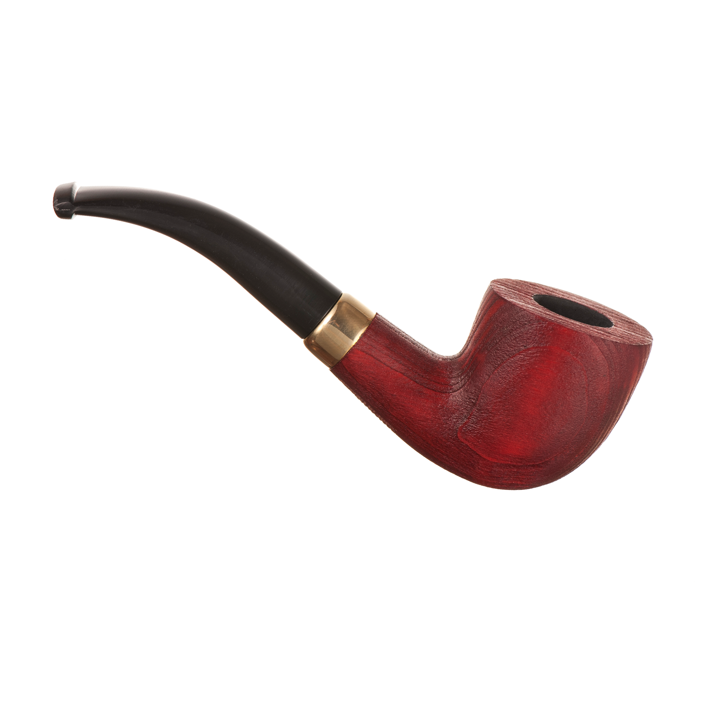 Anton & Co. Red Sandblast #003 Maple Wood Pipe