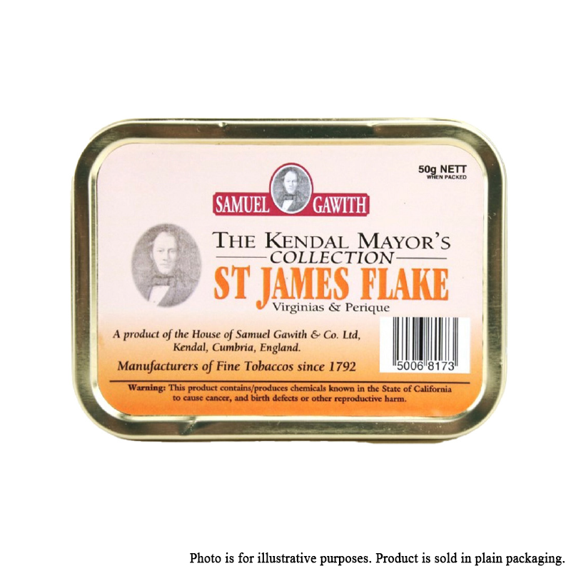 Samuel Gawith St. James Flake Pipe Tobacco