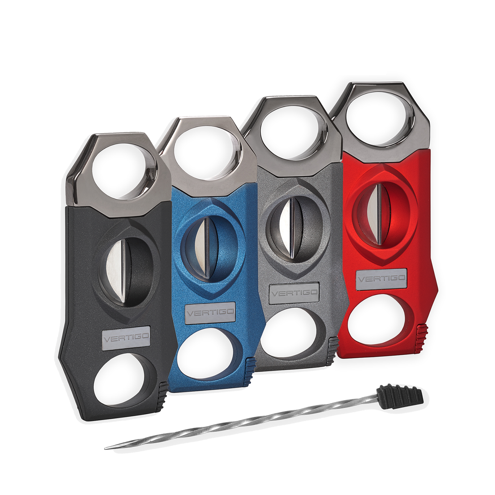 Vertigo Marlin V Cigar Cutter with Poker