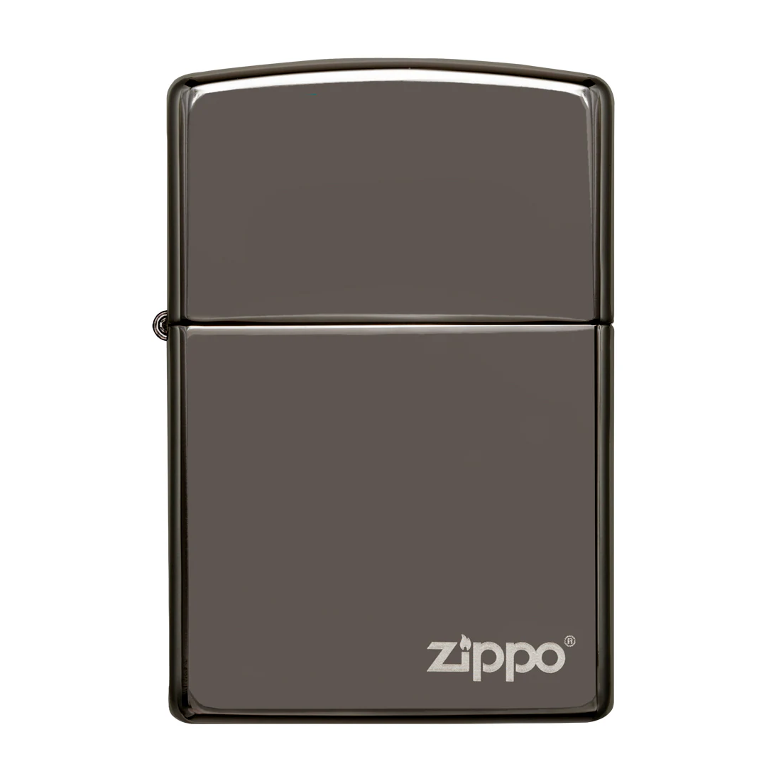 Black Ice Zippo with Logo