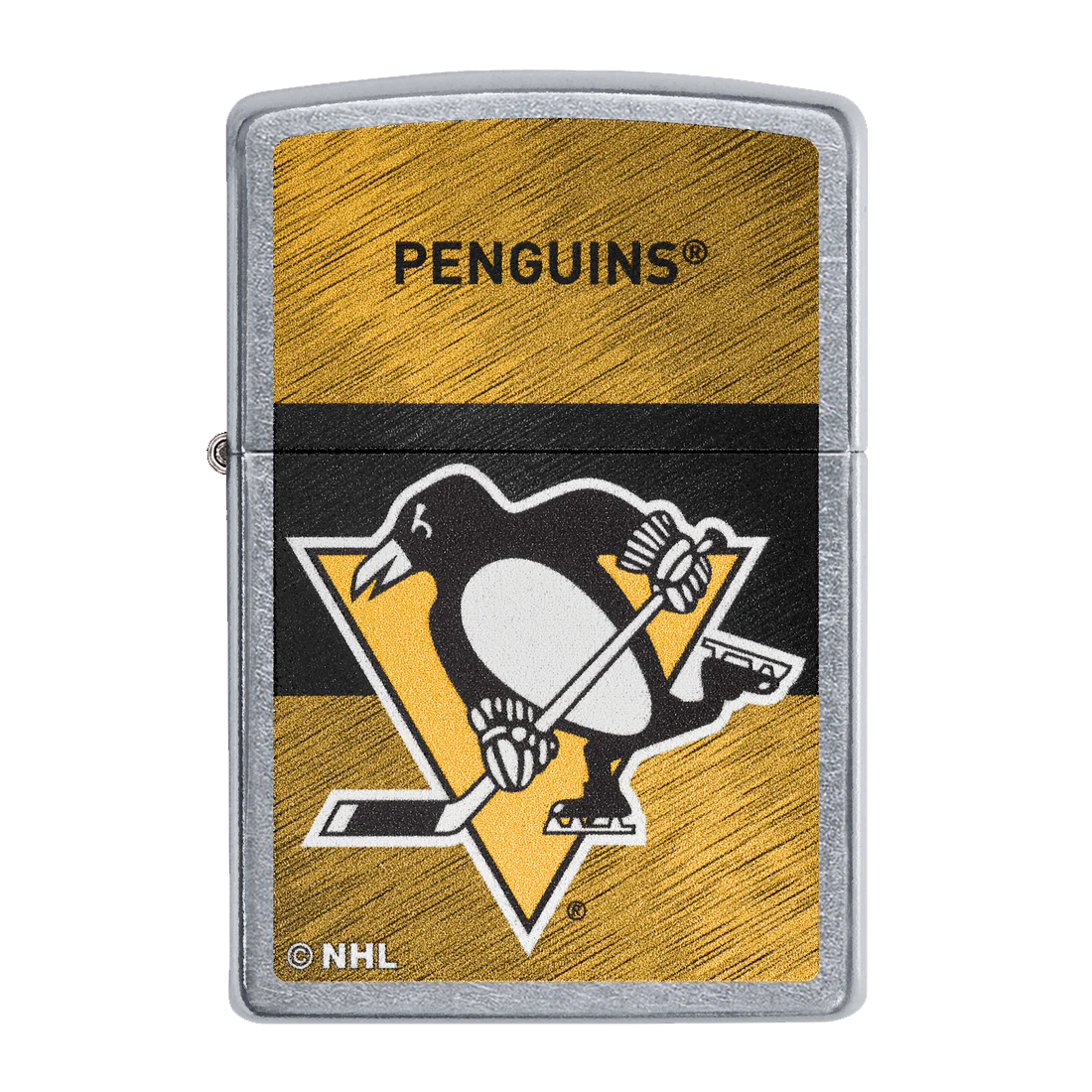 NHL Pittsburgh Penguins Jersey Street Chrome Zippo