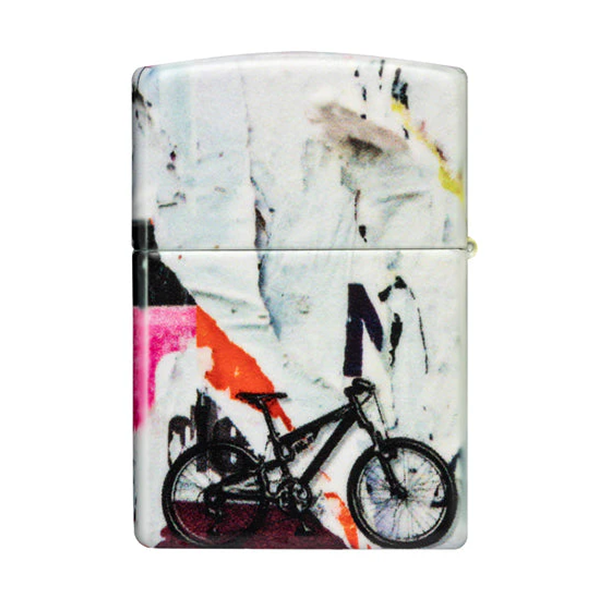 Pop Art Bike Zippo