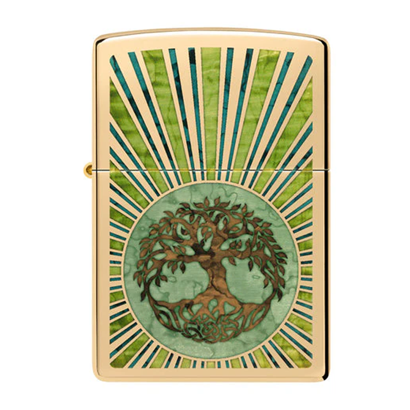 Radiant Tree of Life Zippo