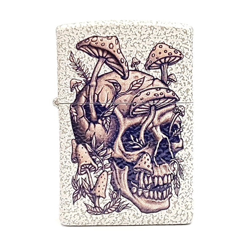 Shroom Skull Zippo