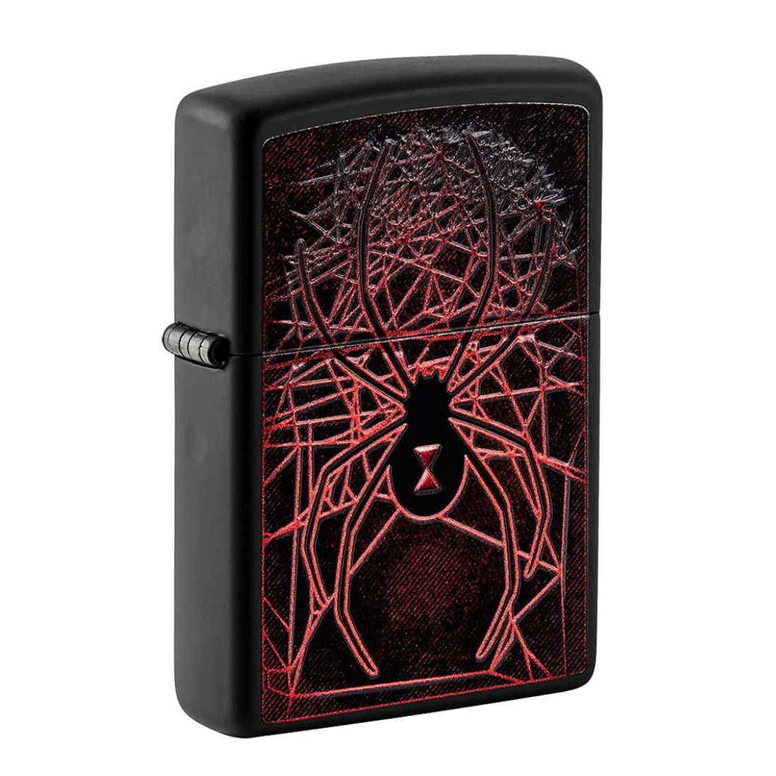 Black Widow Spider Embossed Zippo